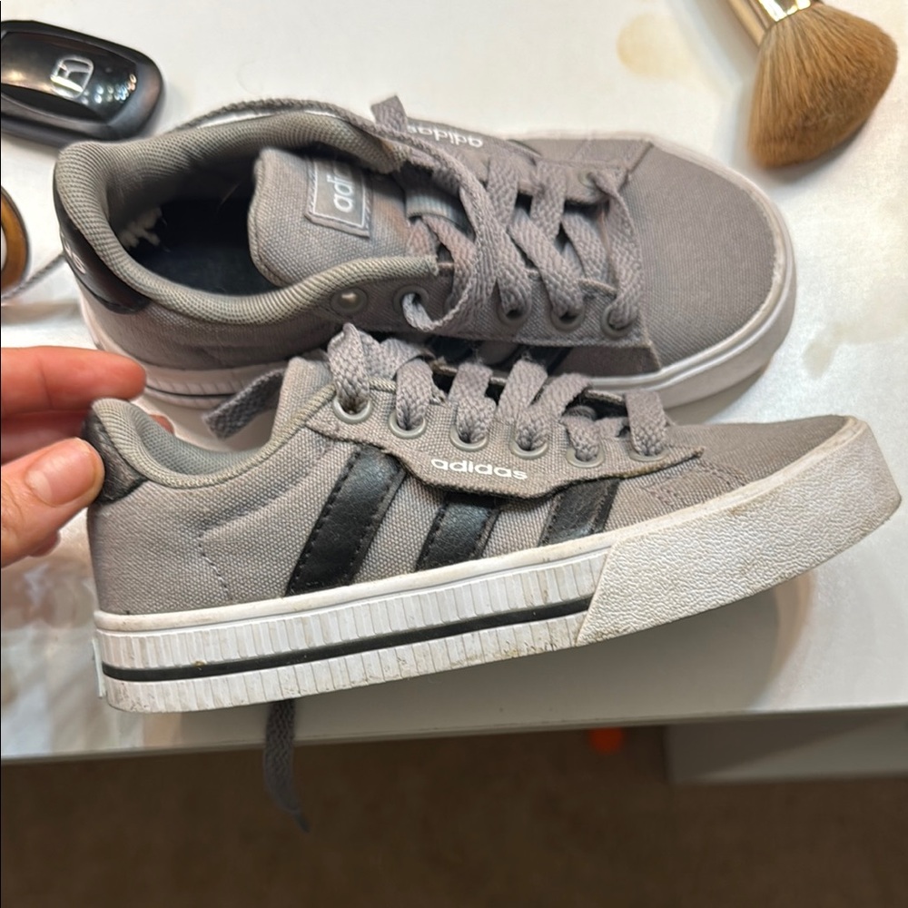 adidas Kids Sneakers in Gray and Black
